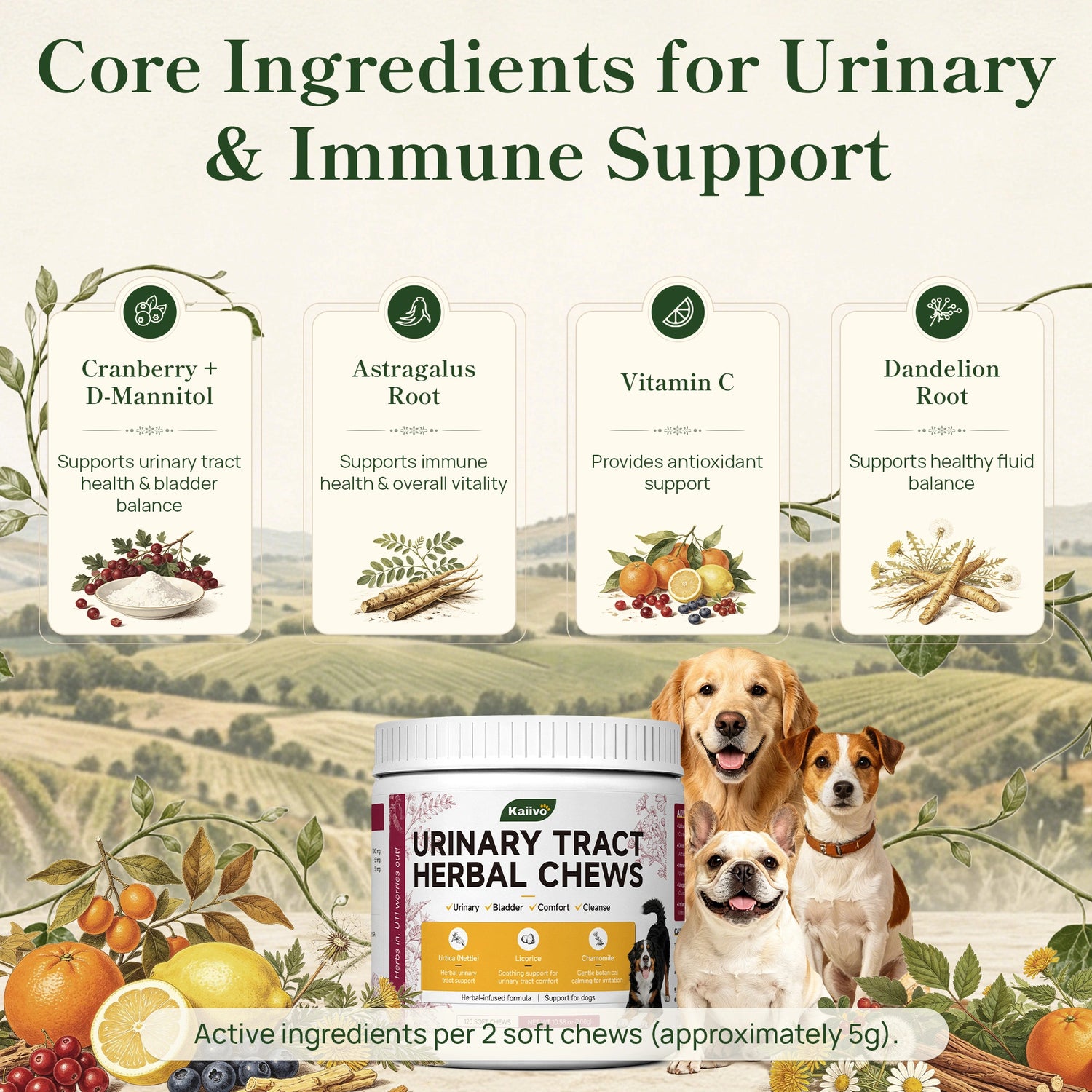 Urinary Tract Herbal Chews