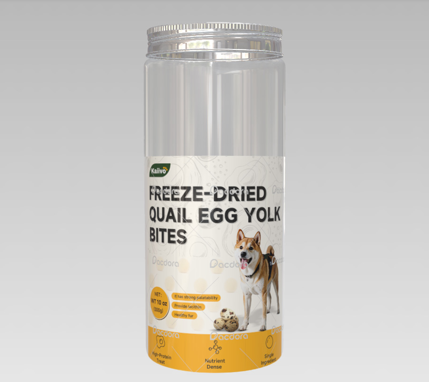 Kaiivo Freeze-Dried Quail Egg Yolk Bites