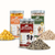 3-Pack Freeze Dried Dogs & Cats Treats for Training & Meal Topping (Beef Liver, Chicken, Quail Egg Yolk)